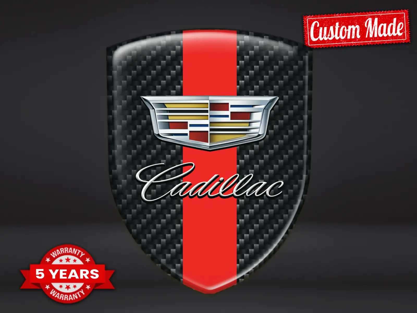 Cadillac Logo Sport Max Résistant Stylé Pro Performance ST